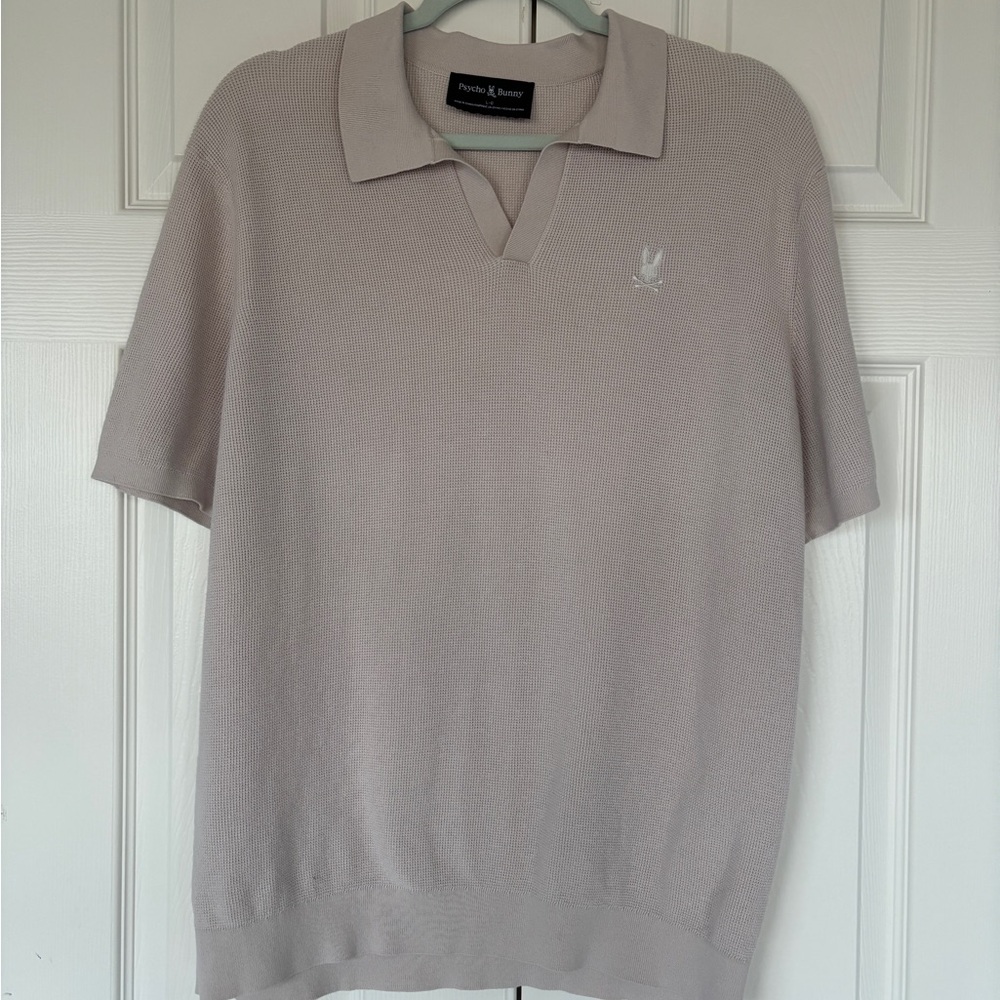 Psycho Bunny Light Beige Polo Shirt